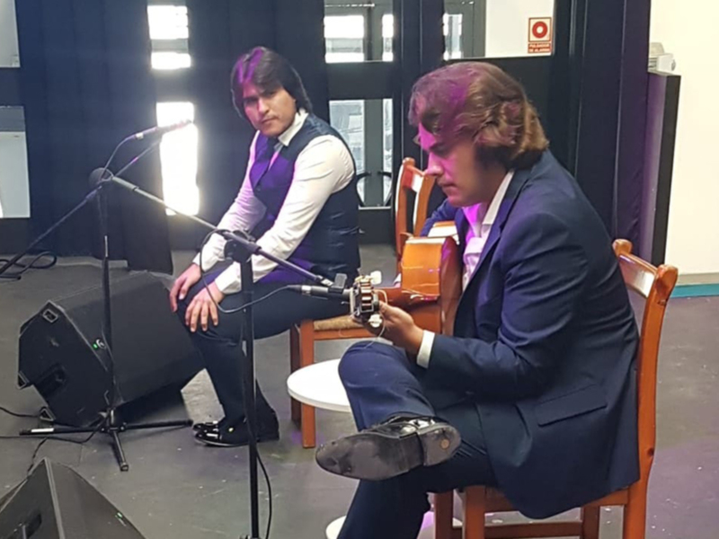 Emotivo reencuentro de Samuel Serrano con el público de Chipiona en la matinal de ayer domingo