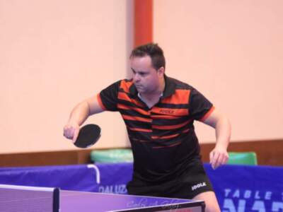 El gaditano Fran Grosso, Campeón de Andalucía Individual de Tenis de Mesa