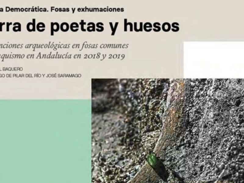 El periodista Juan Miguel Baquero, especializado en Memoria Histórica y Derechos Humanos, acaba de publicar su nuevo libro: 'Tierra de poetas y huesos