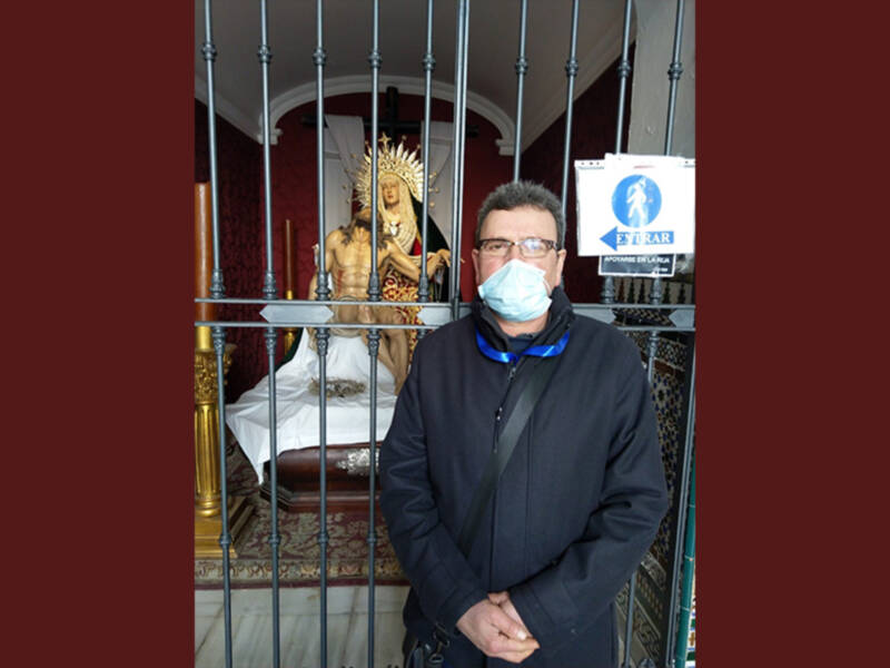 José Antonio Vázquez marca la bolsa de caridad y el compromiso de los jóvenes como objetivos prioritarios de la Hermandad del Cristo