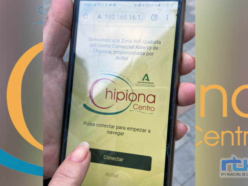 El Centro Comercial Abierto de Chipiona ya ofrece wifi gratuito para los usuarios