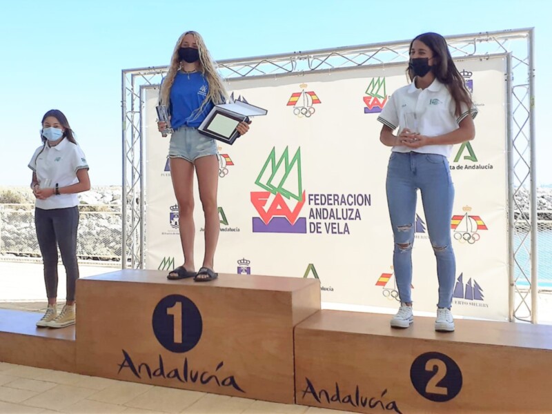 Plata y bronce para el Náutico Sevilla en la Copa de España de windsurf