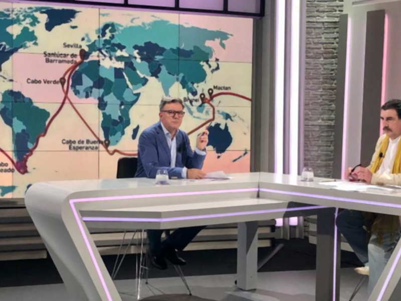 "La Memoria" de ATV se centra en Magallanes y Elcano y su travesía por el mundo
