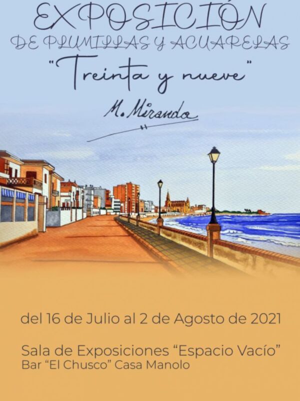 La sala del colectivo Espacio Vacío acoge desde hoy la exposición ‘Treinta y nueve’ de Manuel Miranda
