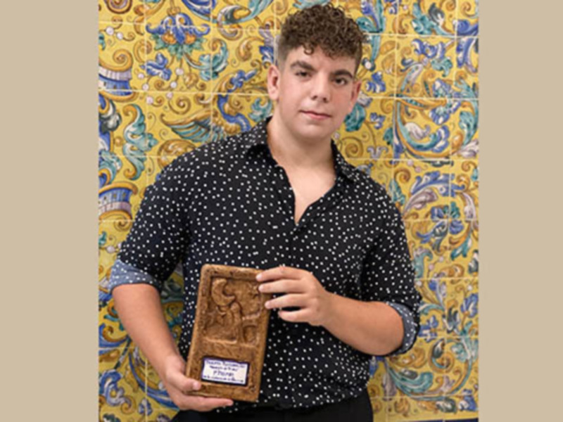 El gaditano Samuel Romo gana el concurso talento flamenco de cante ‘Naranjito de Triana’ 2021.