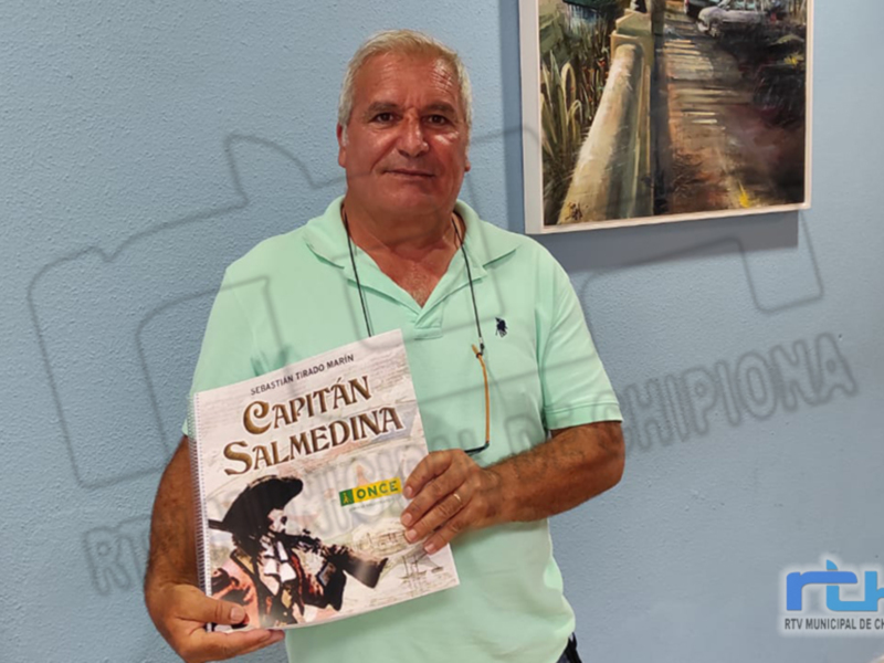 La novela ‘Capitán Salmedina’ de Sebastián Tirado ya cuenta con  versiones en sistema Braille y audiolibro 