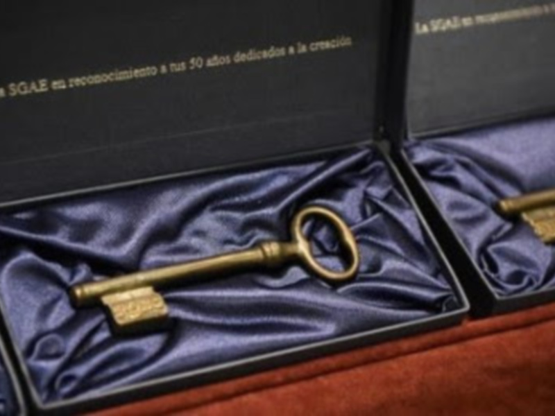 La SGAE entregará las llaves de ‘la casa de los autores’ a creadores que cumplen 50 años en la entidad