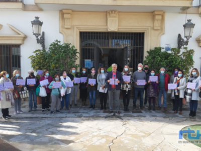 Chipiona cierra el grifo al machismo sumándose a las concentraciones simultáneas en municipios gaditanos por el 25N