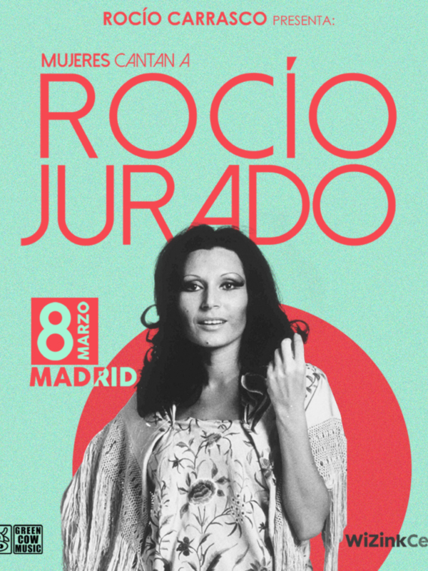 Rocío Carrasco y Green Cow Music organizan el homenaje a La más grande: “mujeres cantan a Rocío Jurado”