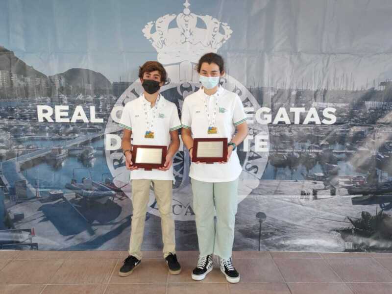 Éxito sevillano en los Campeonatos de España de las clases Techno e iQFoil juvenil