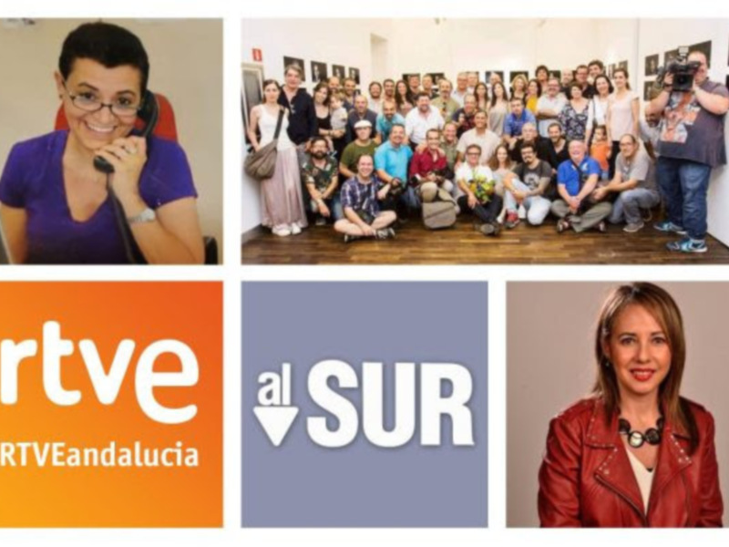 La periodista Secundina García y los reporteros gráficos, XXIX Premio de la Comunicación de la Asociación de la Prensa de Sevilla
