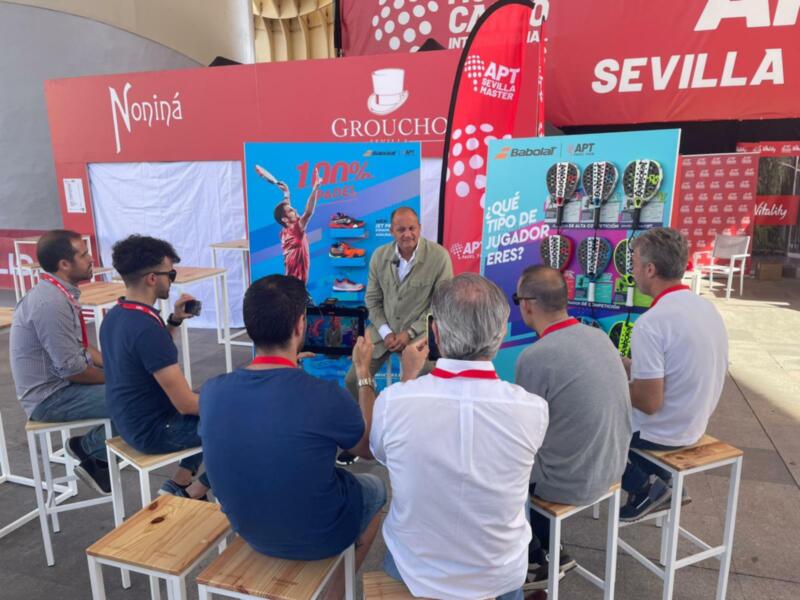 Fabrice Pastor: "Se alinearon los astros para disputar en Las Setas el APT Padel Tour Sevilla Master"