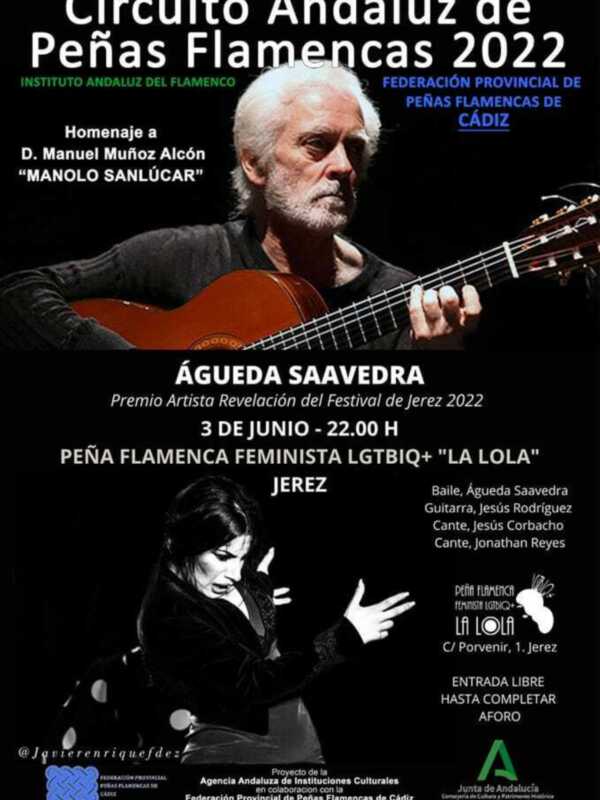 Chipiona participa en el  Circuito Andaluz de Peñas Flamencas que este año  homenajea a Manolo Sanlúcar en la provincia