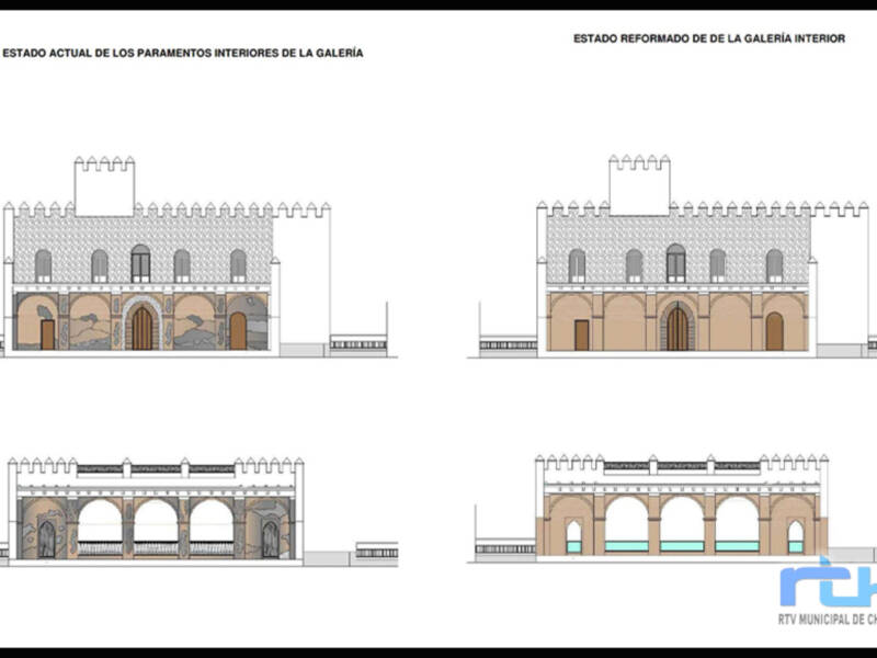 Tano Guzmán da a conocer que ya ha sido aprobado el proyecto de rehabilitación de la galería exterior del Castillo de Chipiona