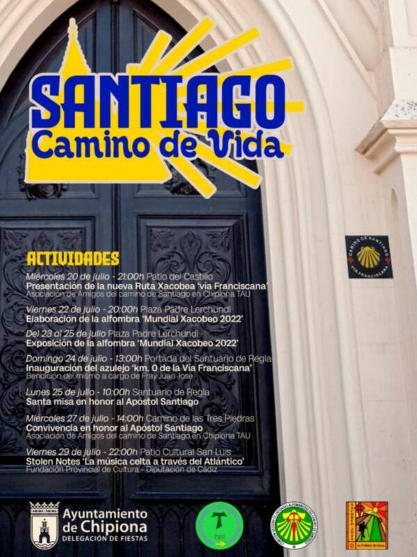 Amigos del Camino de Chipiona ‘TAU’ organiza un programa de actividades con motivo del nacimiento de la ‘Vía Franciscana’