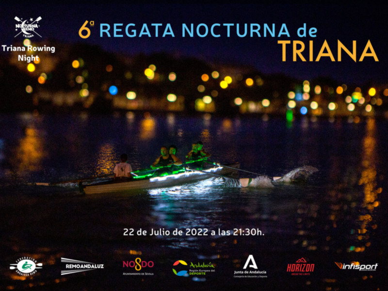 La Regata Nocturna de Triana, este viernes frente a la Calle Betis