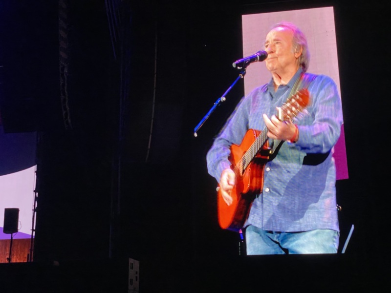 Crónica de La despedida de Joan Manuel Serrat en Sevilla por José Joaquín Gallardo