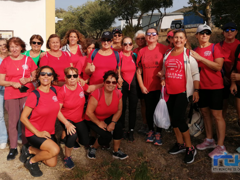 40 mujeres de Chipiona participan hoy en una jornada de actividad en la naturaleza con motivo del Día Internacional de las Mujeres Rurales