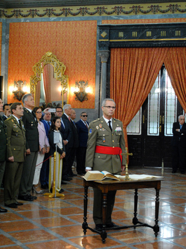 Carlos Jesús Melero Claudio, nuevo jefe de la Fuerza Terrestre con sede en Sevilla