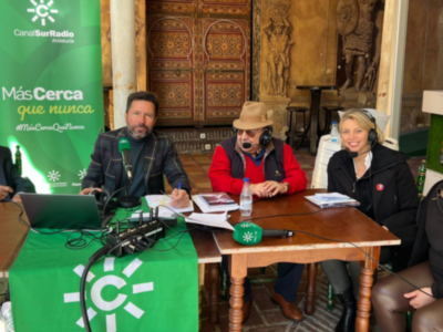 Marina Bernal en el especial Gente de Andalucia de Pepe da Rosa y Ana Carvajal desde Jerez sobre Lola Flores