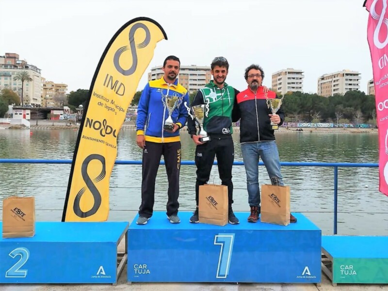 El Náutico Sevilla se impone en el Campeonato de Andalucía de invierno de piragüismo