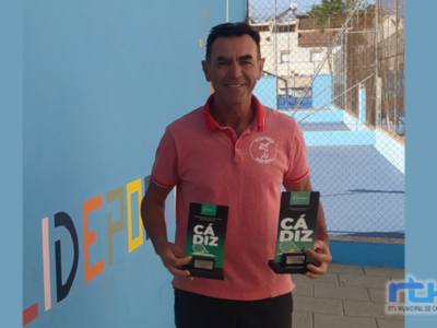 El tenista Manuel Massip campeón provincial de mayores de 60 y subcampeón de mayores de 55