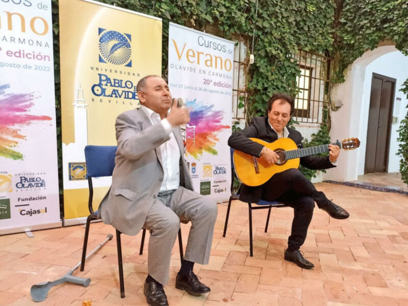 CURSO DE VERANO 2023 DE FLAMENCO De LA UNIVERSIDAD PABLO DE OLAVIDE EN CARMONA. "EL FLAMENCO SEGÚN SEVILLA II".