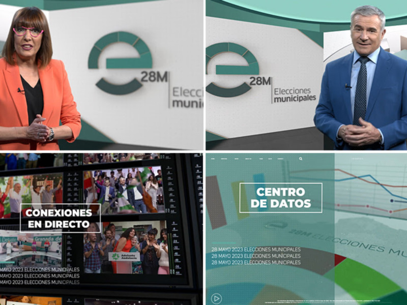 Programación especial en Canal Sur para dar cobertura a la jornada electoral del 28M