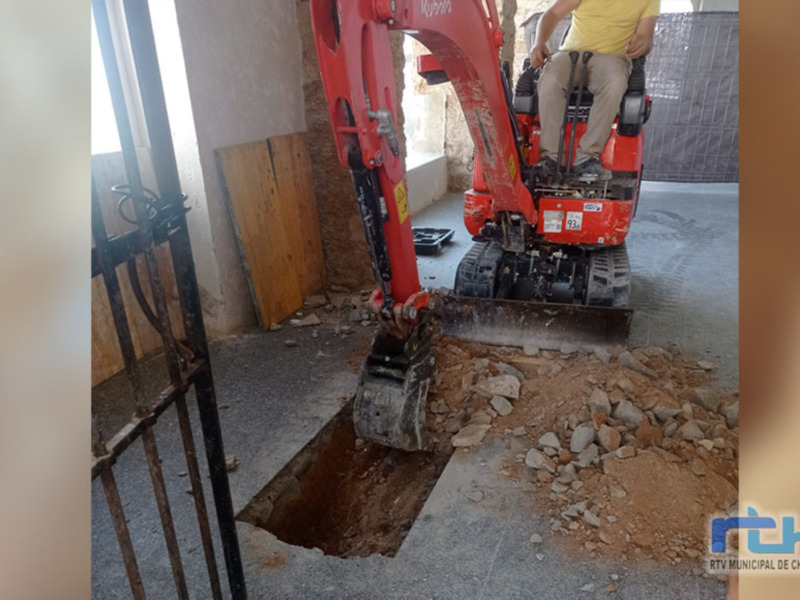 Comienzan las obras del proyecto reformado de estabilización de los cimientos en el Castillo de Chipiona