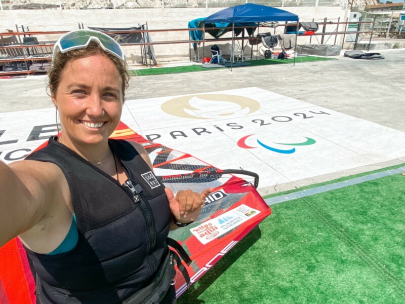 Pilar Lamadrid ya se entrena en el campo de regatas de los Juegos Olímpicos de París