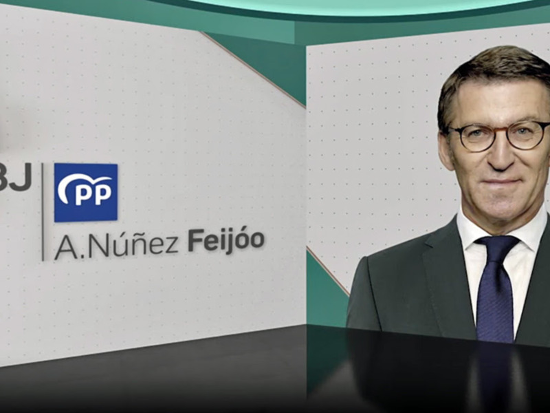 Este jueves en Canal Sur, entrevista a Alberto Núñez Feijóo, candidato del PP a la presidencia del Gobierno