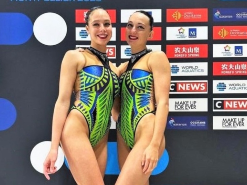 Las sirenas del C.N. Sincro Sevilla despiden el Mundial acariciando su tercera medalla