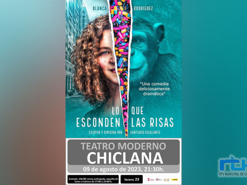 La obra ‘Lo que esconden las risas’ del autor chipionero Santiago Escalante hoy en Chiclana