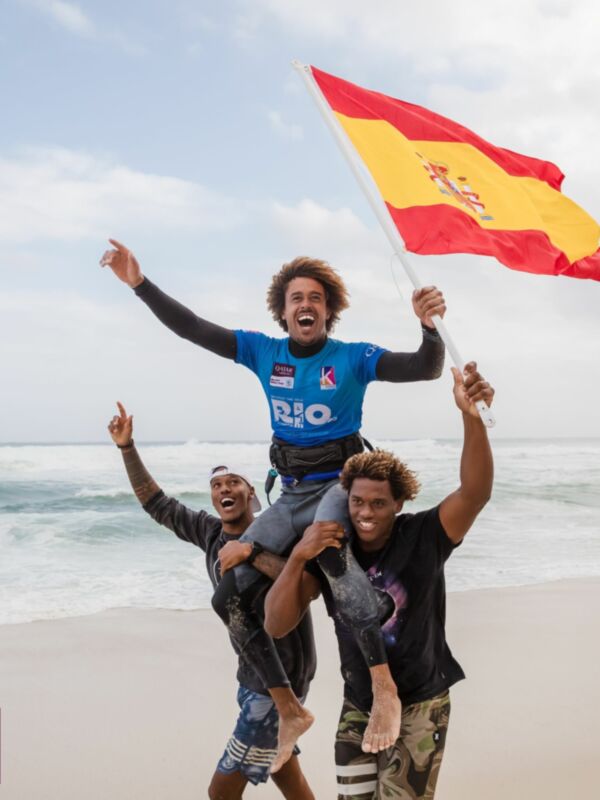 Triunfo del Club Náutico Sevilla en la Copa del Mundo de kitesurf 