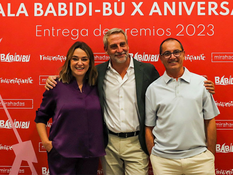 El programa infantil de Canal Sur "La Banda" recibe en Sevilla el Premio BABIDI-BU