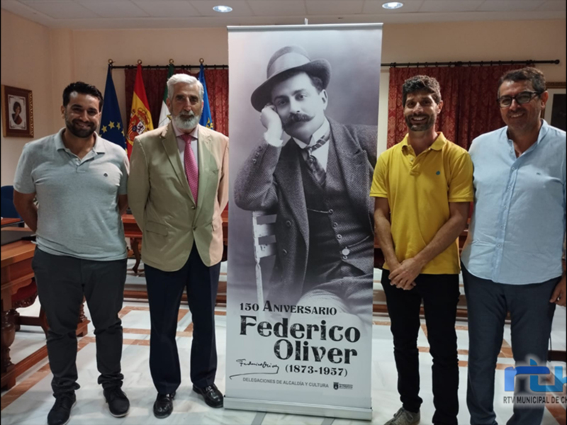 El Ayuntamiento de Chipiona presenta el programa de actividades conmemorativo del 150 aniversario del nacimiento de Federico Oliver Crespo