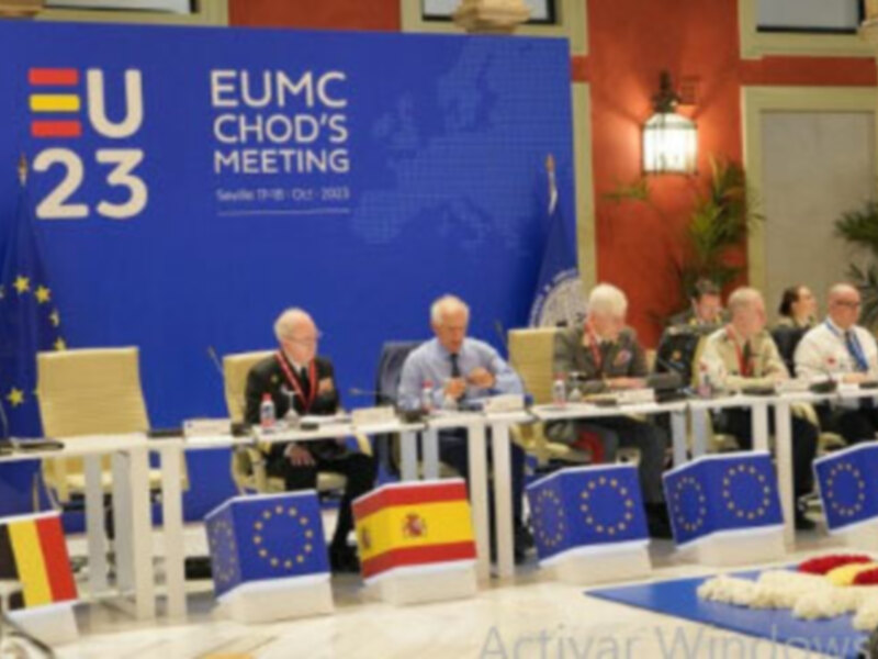 Inauguración de la reunión semestral de los Jefes de Estado Mayor de la Defensa de Paises Miembro de la Unión Europea en Sevilla