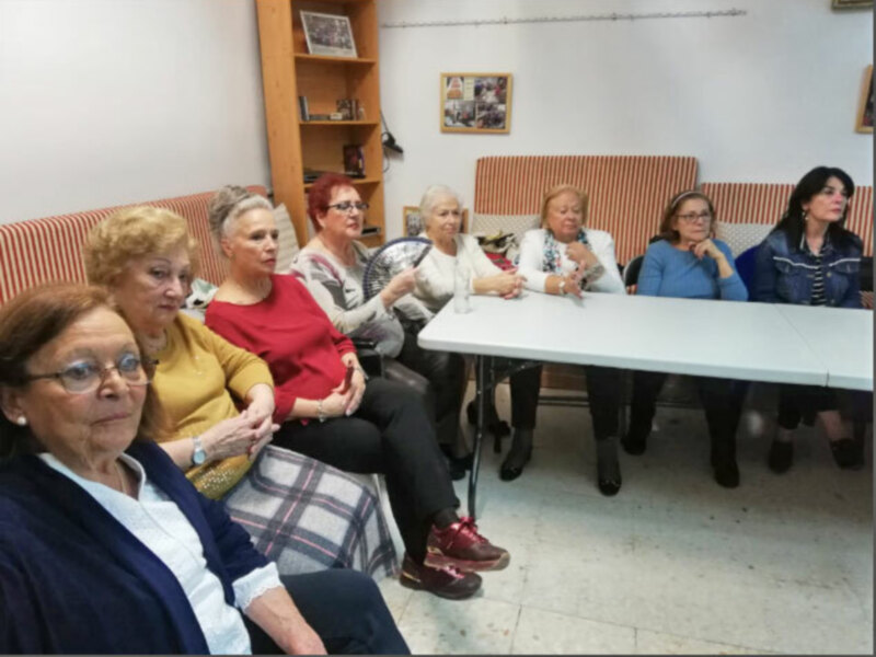 Encuentro esperado con los amigos de la Asociación Círculo abierto y Ateneo de Triana