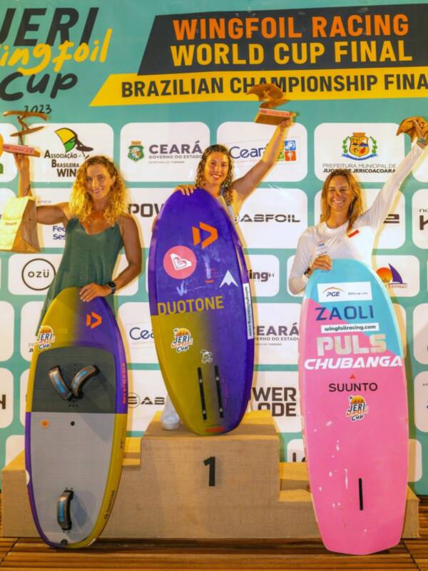 El Náutico Sevilla triunfa en la Copa del Mundo de wingfoil racing