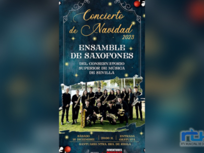 El Ensamble de Saxofones del Conservatorio Superior de Música de Sevilla trae mañana la música de Navidad al Santuario de Regla