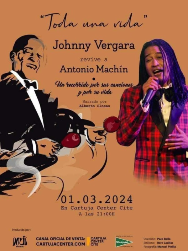 El Próximo día 1 de marzo, Sevilla volverá a escuchar las canciones de un artista irrepetible, como fue el mítico Antonio Machín