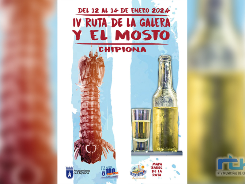 Una treintena de establecimientos de Chipiona participan este fin de semana en la Ruta de la Galera y el Mosto 