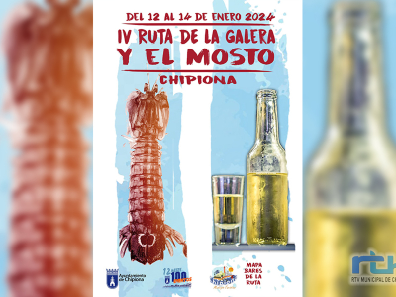 Arranca la cuarta Ruta de la Galera y el Mosto en Chipiona
