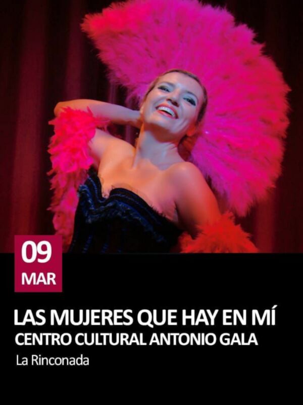 Representación de la obra “Las mujeres que hay en mí” de Paz de Alarcón en La Rinconada