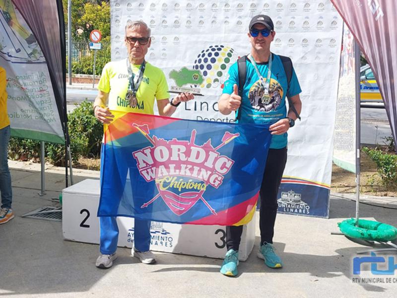 El chipionero Juan Antonio Marín se proclama subcampeón de Andalucía de Nordic Walking en categoría máster 70