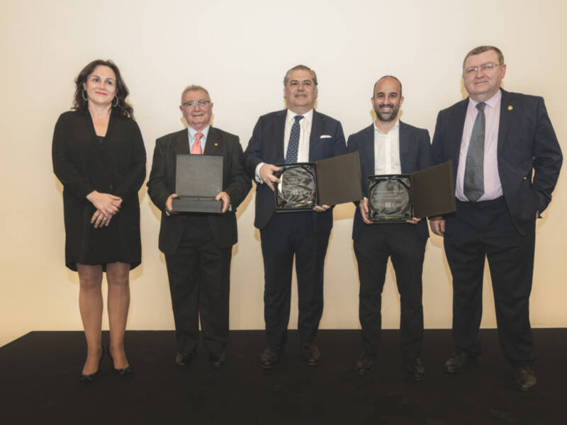 EL COLEGIO DE INGENIEROS INDUSTRIALES DE ANDALUCIA OCCIDENTAL PREMIA A ANTONIO SÁNCHEZ MARTÍN, A LA EMPRESA HIDRAL y A ALFONSO GARCÉS LÓPEZ-ALONSO