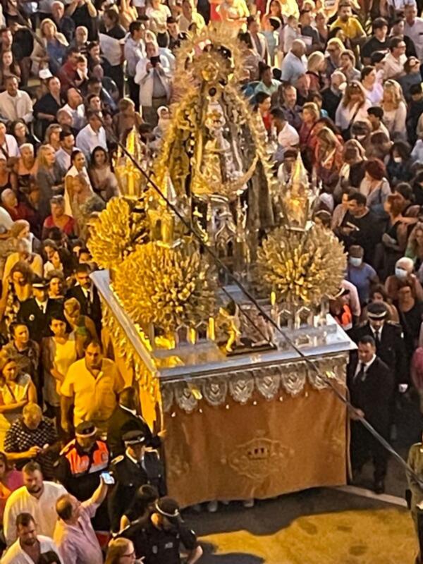 La Virgen de Regla, desde Chipiona, para el mundo en el 70 aniversario de su coronación