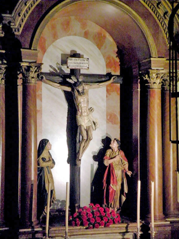 Alcalá del Río celebra la Santa misa del Grupo de Fieles del Cristo del Buen Fin