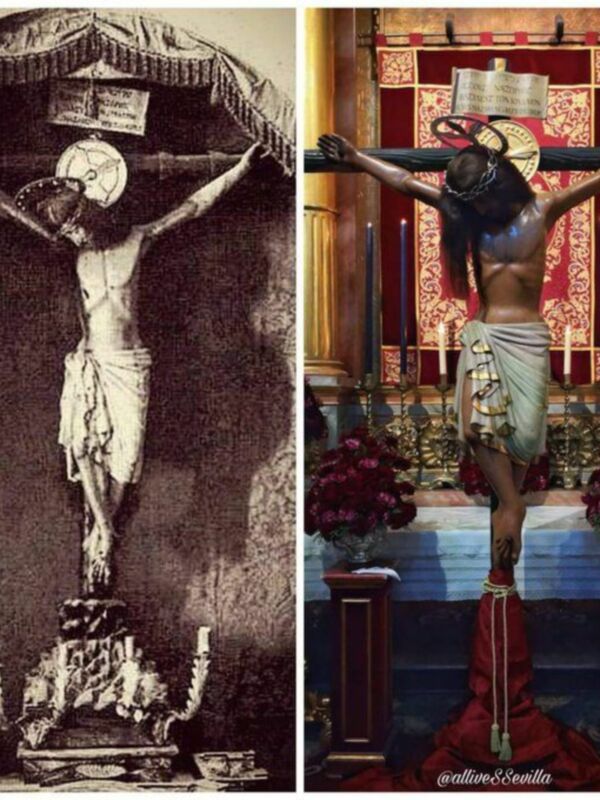El Santo Cristo de San Agustín,de Sevilla un crucificado del que constan datos de su existencia allá por 1314, 