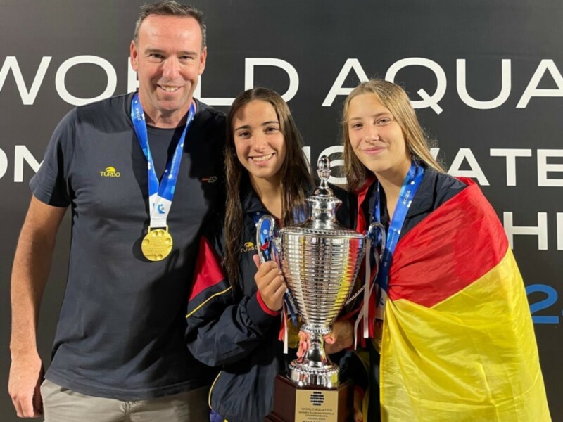 Carmen Díaz y Marina López, campeonas del mundo cadete con España